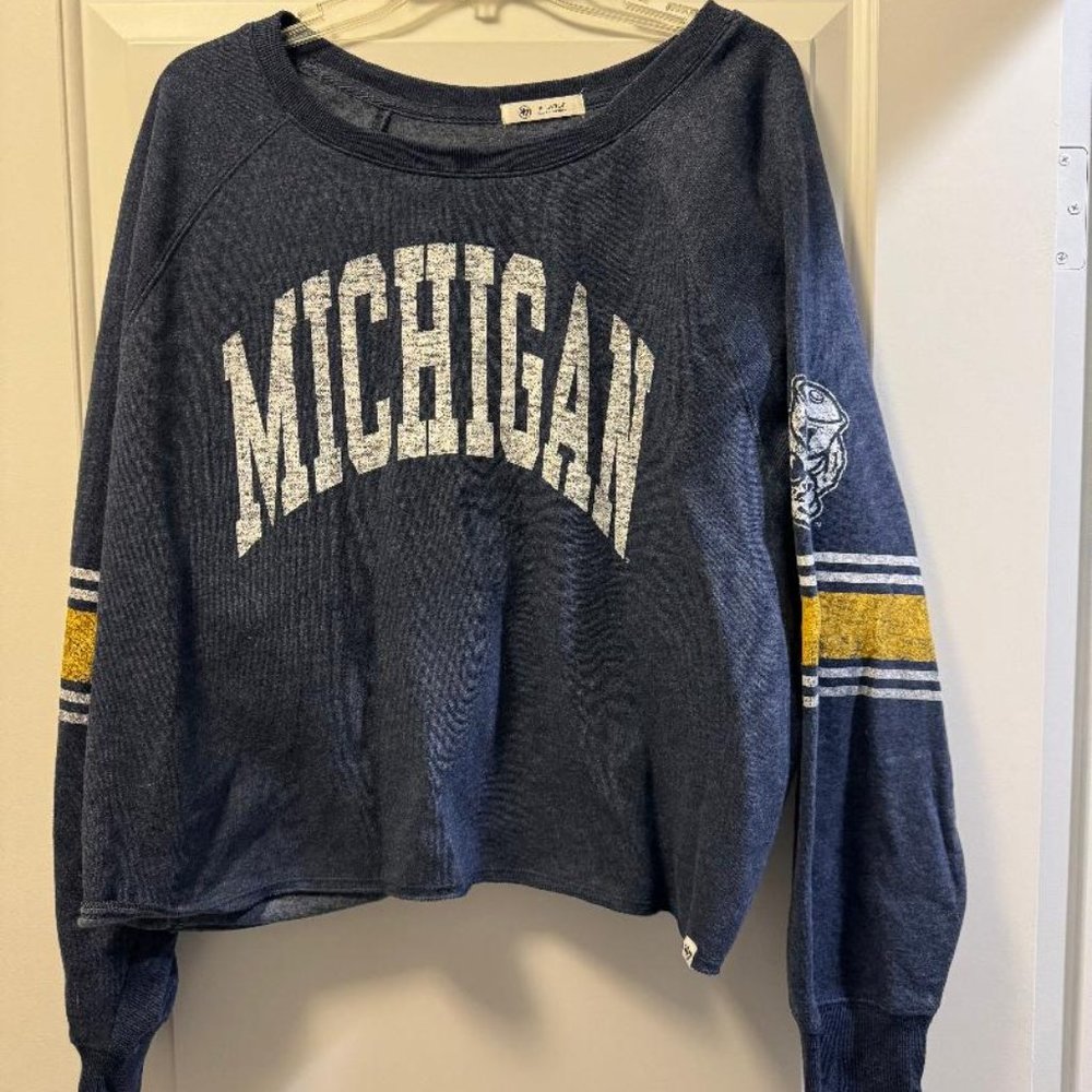 Michigan Cropped Sweatshirt - Brand New